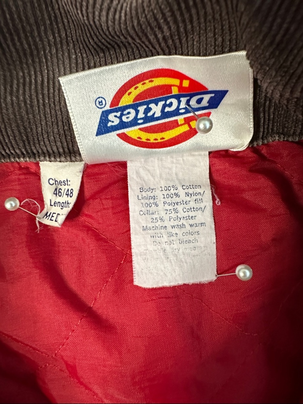 Dickies duck canvas coveralls, chest 46/48, medium length - Picture 3 of 11